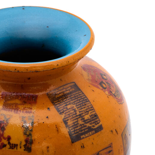 Peace!!!, Rave Culture Theory vase by Clink Street Ceramics